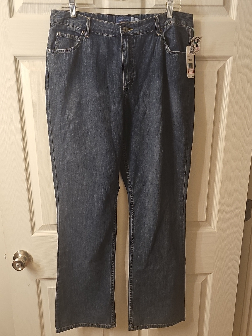 Classic Straight Leg Blue Jeans